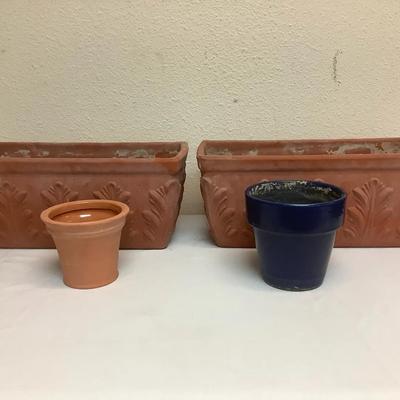 Terra Cotta and Other Planters 