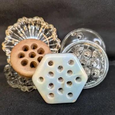 Glass & Ceramic Frogs & Other Glass 