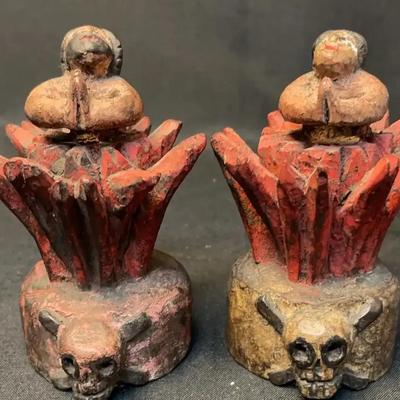 Latin American Folk Art  "Lonely Souls".