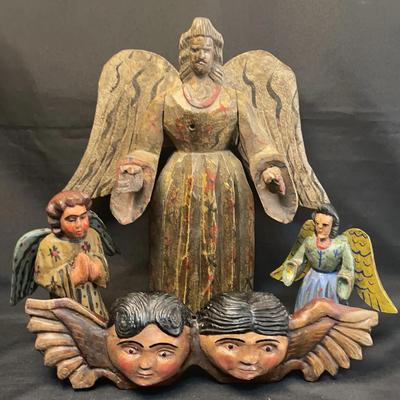 Latin American Folk Art Santos/Bultos. 