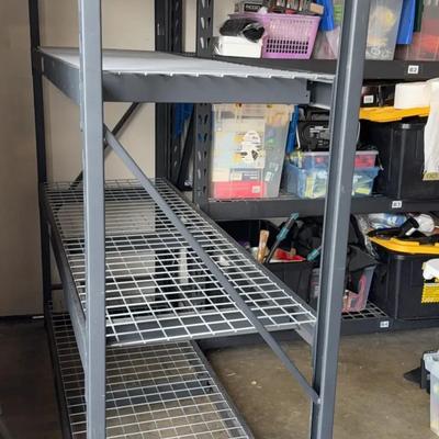 Solid Metal Shelf 