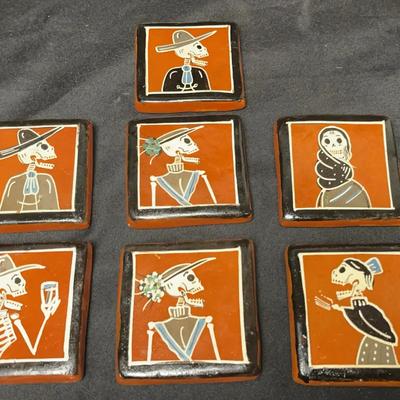 Lucano Clay Tiles Set Of 7