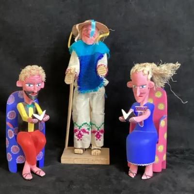 Folk Art Figurines-South American 