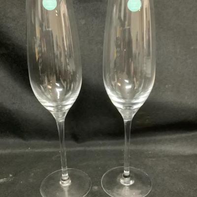 Tiffany & Co Champagne Flutes 