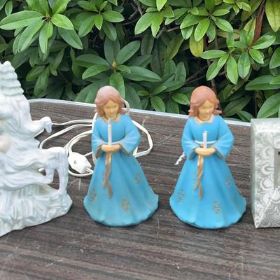 Margaret Furlong 3" Heart Shell Angel & Other Vintage Decor 