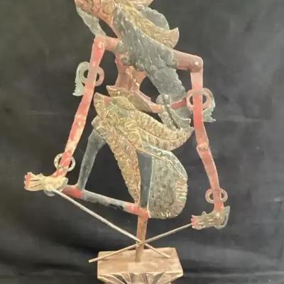 Indonesian Wayang Kulit Shadow Puppet