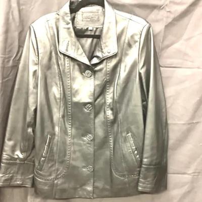 Mac Douglas Leather Jacket, SZ 46