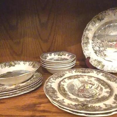 Johnson Brothers "The Friendly Village" Ironstone China #1