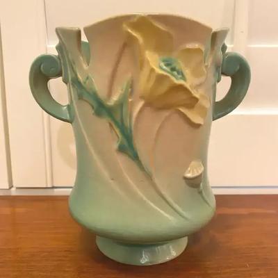Roseville Pottery Company "Poppy" Vase 