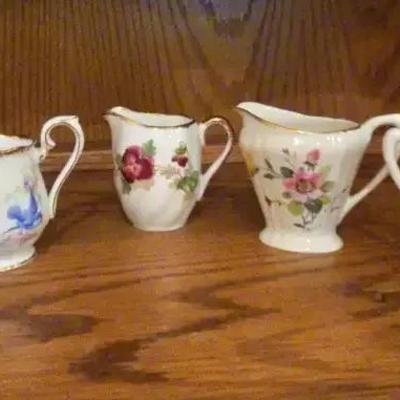 Cream and Sugar Bowls 