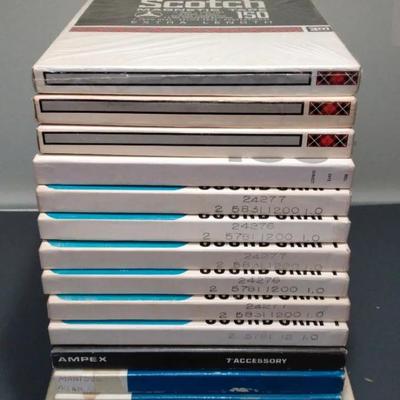 Scotch Reel to Reel Tapes 