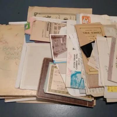 Antique & Vintage Ephmera