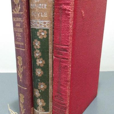 The Mystery of Cloomber by Arthur Conan Doyle, Dr Jekyll and Mr Hyde by Robert Louis Stevenson. 