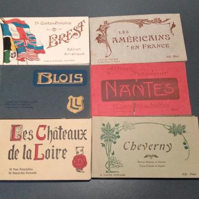 French Postcard Albums Early Century 