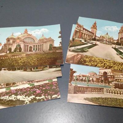 Postcard Scenes 1915 Panama-Pacific International Exposition in San Francisco