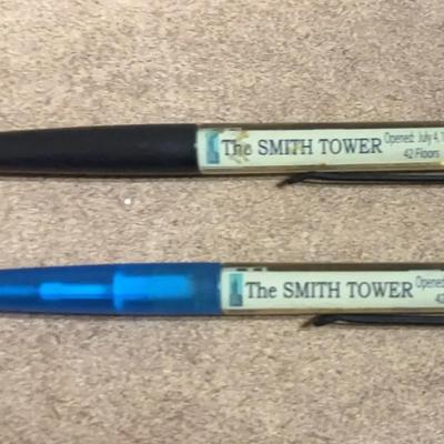 Smith Tower, Seattle WA Floating Elevator Pens 