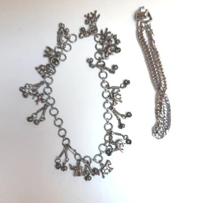 Chain and Charm Necklaces 