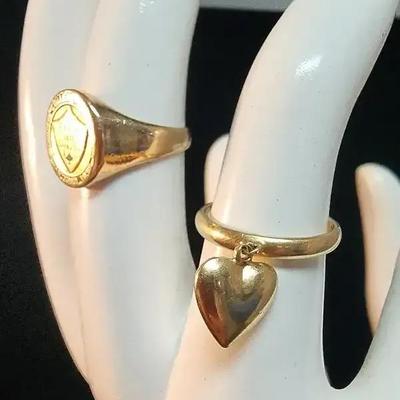 Heart & Signet Rings 