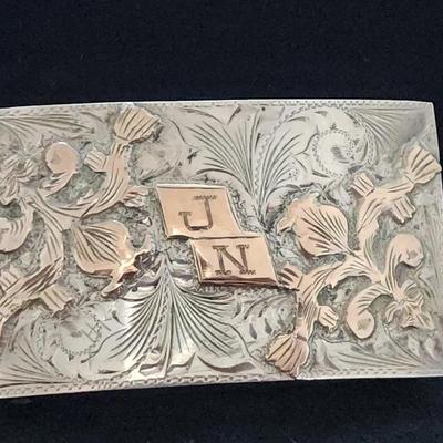 Sterling Belt Buckle