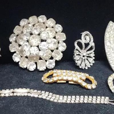 Rhinestone Vintage Jewelry 