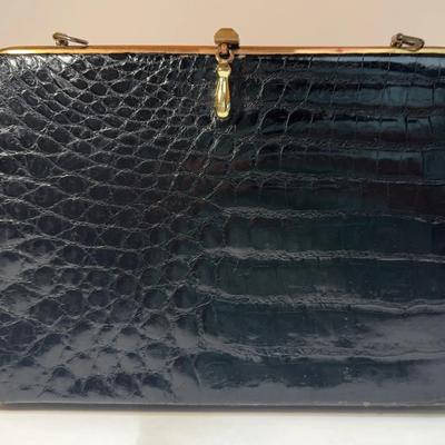 Vassar Alligator Handbag