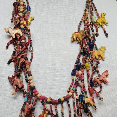 Carved Animal Necklace