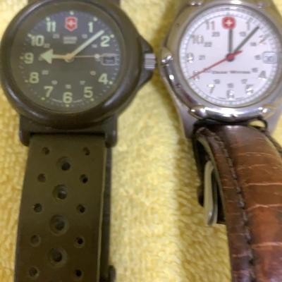 Swiss Army Watch And Dean Witter Watch