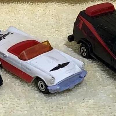 Vintage Toy Cars, A Team, Knight Rider Thunder Bird, Etc