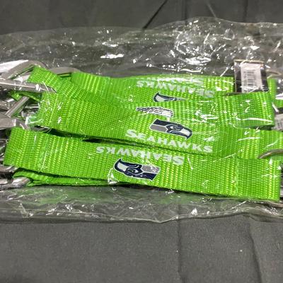 12 Seahawks Lanyard Key Rings, New