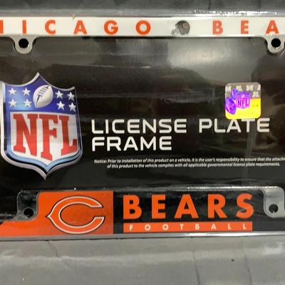 Chicago Bears License Plate Cover