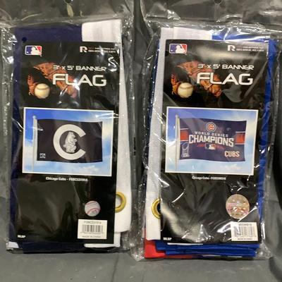 2 3x5 Chicago Cubs Flags
