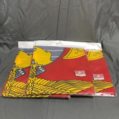 3 US Marines Flags 