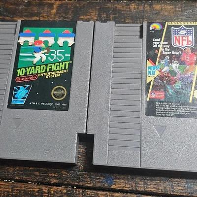 ​Vintage NES Football Bundle: 10-Yard Fight & Licensed NFL

