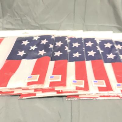 6 American Flags New In Package 2x3
