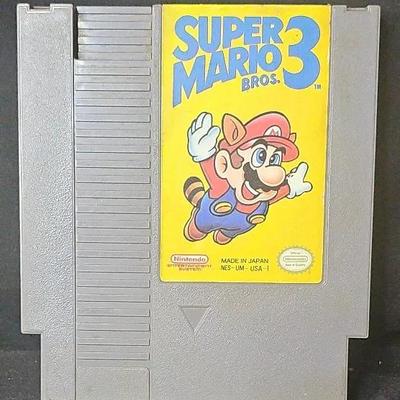 Super Mario Bros. 3 for the Nintendo Entertainment System (NES), loose cartridge.