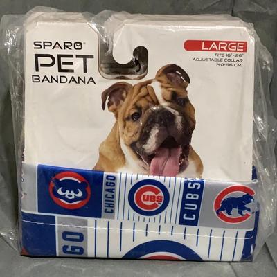 6 Chicago Cubs Pet Bandanas