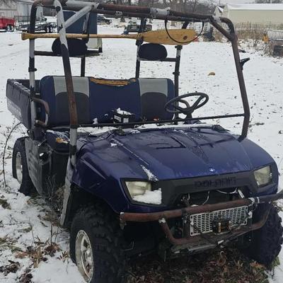 Polaris Ranger XP 700 Twin UTV Side by Side Electronic Fuel Injection 
