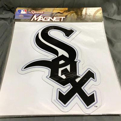 Lot Of 23 Large Chicago White Sox Car Magnets