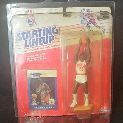  Kenner Starting Lineup Michael Jordan action figure from 1988 #88470