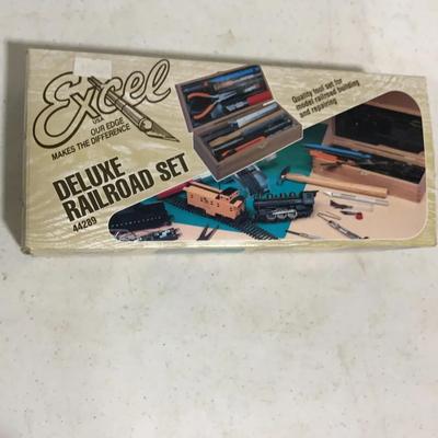Excel Deluxe Railroad Set