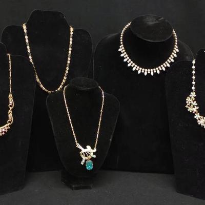 Vintage Goldtone Jewelry with Bling