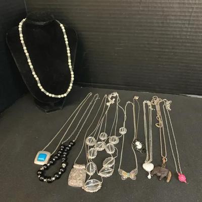 Silvertone Necklaces #1