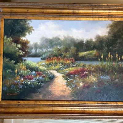 Sale Photo Thumbnail #30: Framed Art - Landscape 