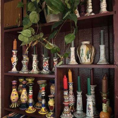 Candle holder collection