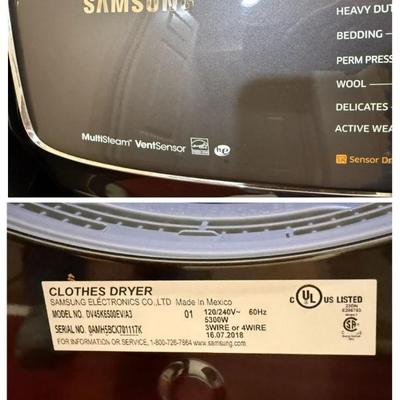 Sale Photo Thumbnail #48: Samsung clothes dryer