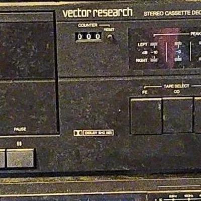 Vintage vector research STEREO CASSETTE DECK VCX-250