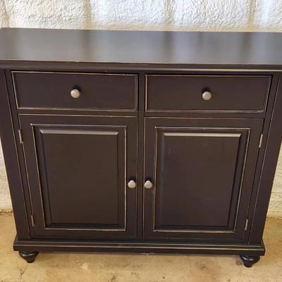 Black Console Cabinet
