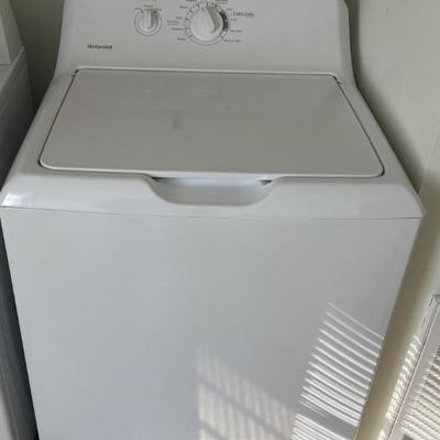 White Top-Load Washing Machine