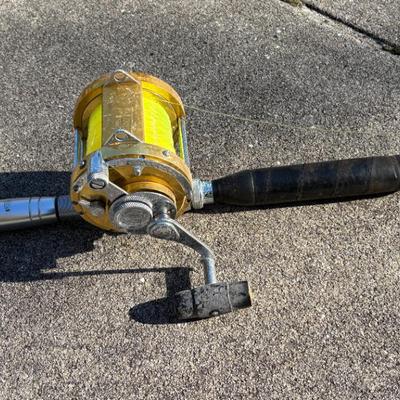 Penn International Saltwater Big Game Reel and custom rod