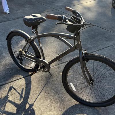 men’s cruiser bicycle w cup holder